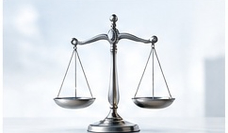 Legal professional reviewing structured case material